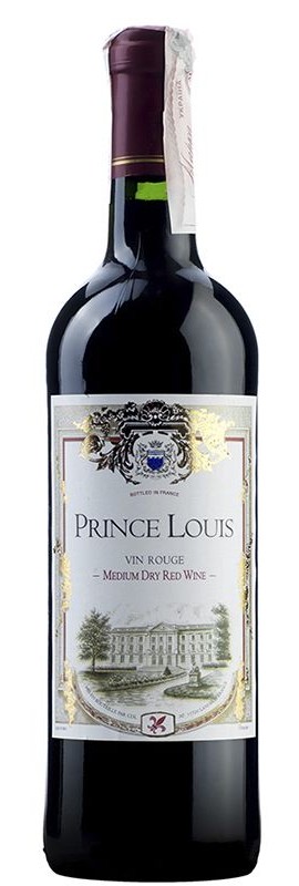 Вино Prince Louis червоне напівсолодке 10%