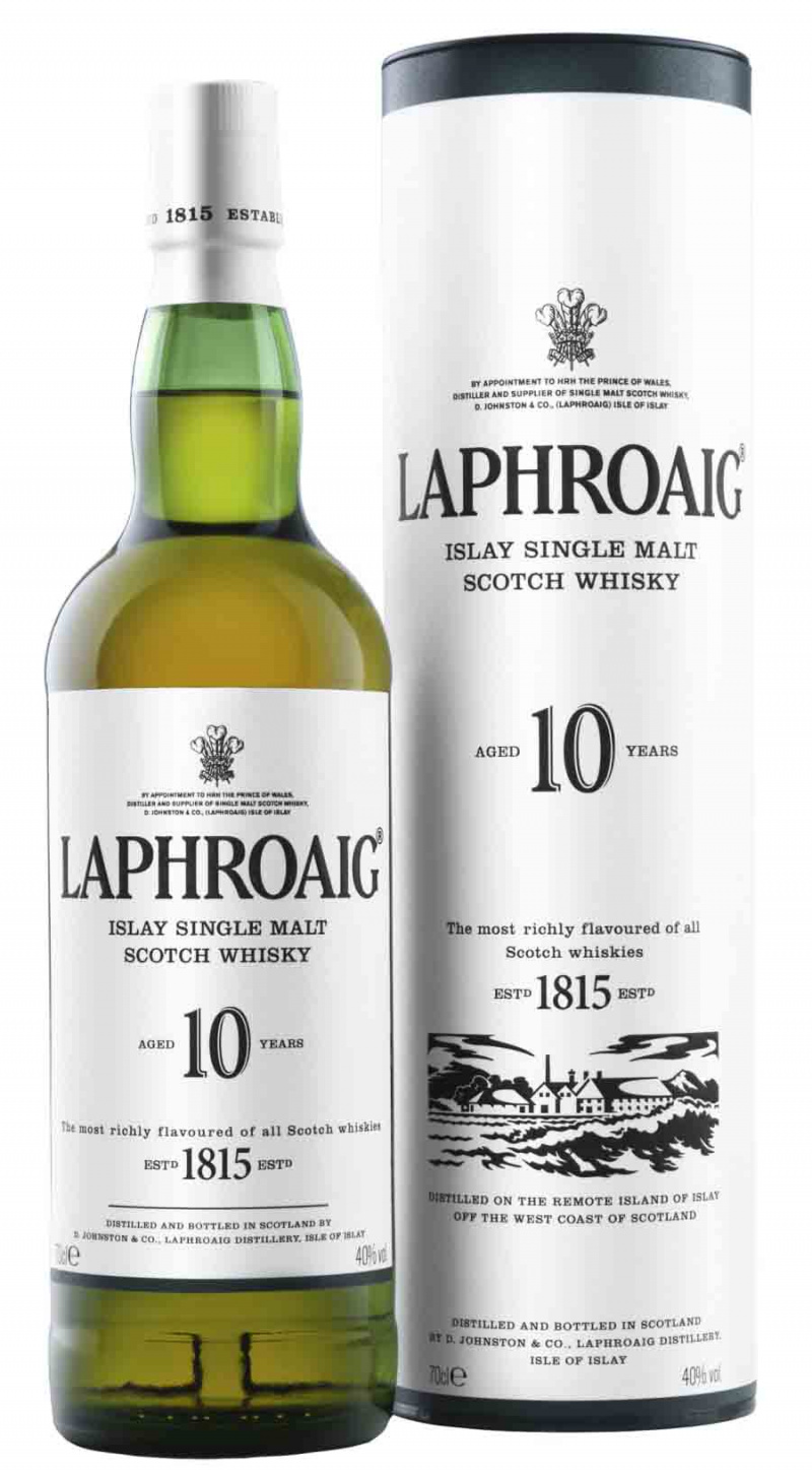 Віскі Laphroaig 10 років витримки 40%