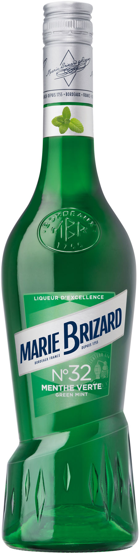 Лікер Marie Brizard Green Mint 25%