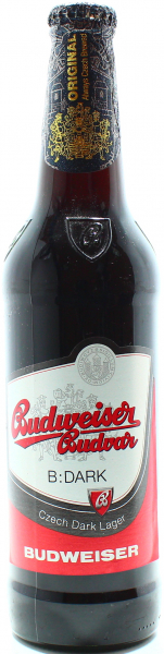 Упаковка пива Budweiser Budvar B Dark темне фильтрованное 4.7%