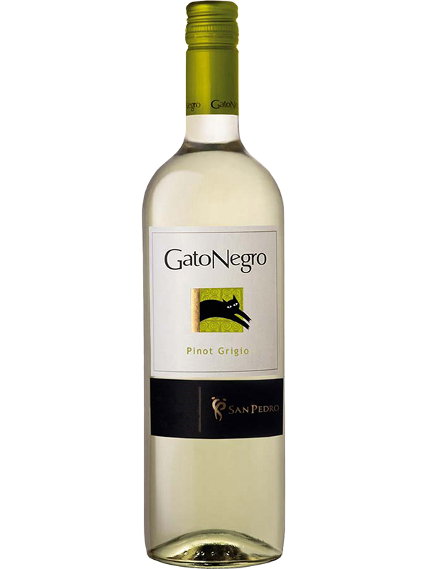 Вино Gato Negro Pinot Grigio San Pedro біле сухе