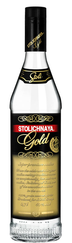Горілка Stolichnaya Gold 40%