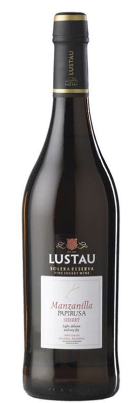 Вино херес Manzanilla Papirusa Sherry Lustau біле сухе 15%
