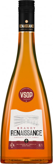 Бренді Renaissance VSOP 38%