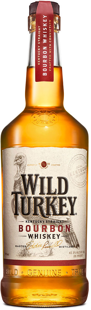 Бурбон Wild Turkey до 8 років витримки 40.5%
