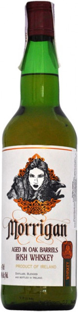 Віскі Morrigan Irish Whisky 4-8 років витримки 40%