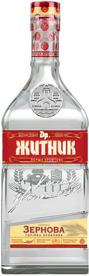 Горілка Др Житник Зернова 40%