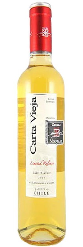 Вино Late Harvest Carta Vieja біле солодке 13%