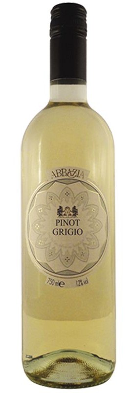 Вино Pinot Grigio Abbazia біле сухе 12%