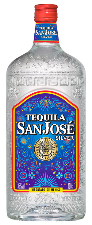 Текіла San Jose Silver 35%