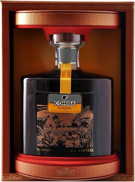 Коньяк Martell Cohiba 43% в подарунковій упаковці