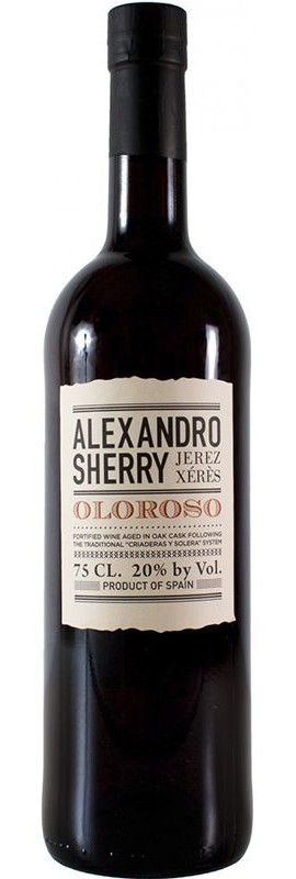 Вино херес Oloroso Alexandro 13 років 20%