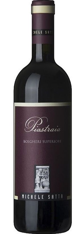 Вино Piastraia Michele Satta 2013 червоне сухе