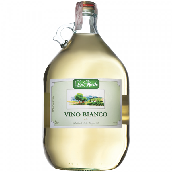 Вино Verga Le Rovole Vino Bianco біле сухе 10%