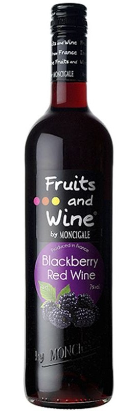 Вино Fruits and Wine Red Blackberry червоне солодке 7%