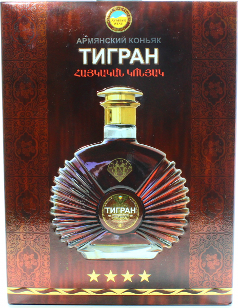 Коньяк Тигран 4 роки витримки 40%
