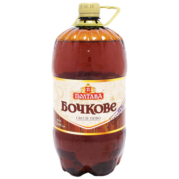 Пиво ПолтавПиво Слов`янське бочкове світле
