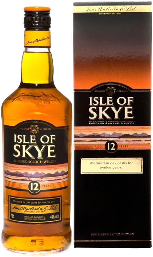 Віскі Isle of Skye 12 років витримки 40%