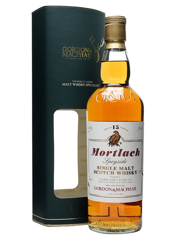 Віскі Gordon & MacPhail Mortlach 15 років витримки 43%