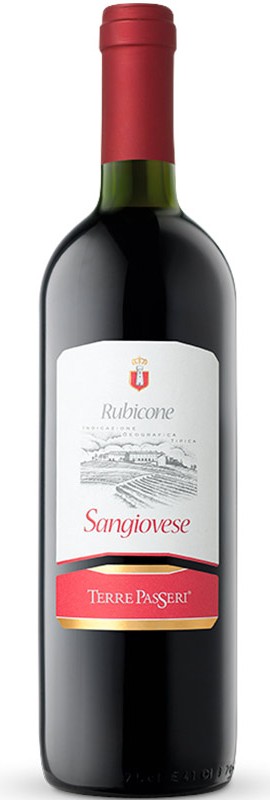 Вино Sangiovese Rubicone Terre Passeri червоне сухе 11%