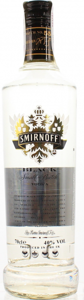 Горілка Smirnoff Чорна 40%