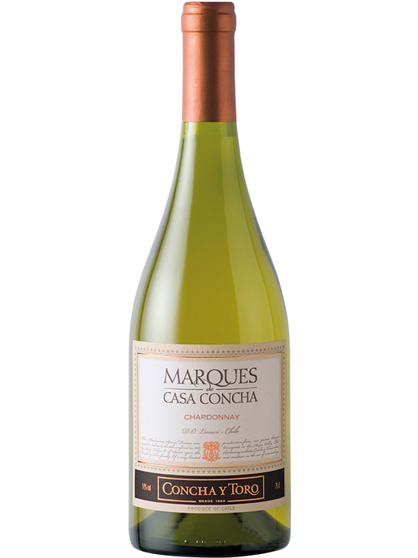 Вино Chardonnay Marques de Casa Concha біле сухе 14%