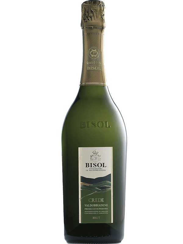 Вино ігристе Bisol Crede Valdobbiadene біле брют 11.5%