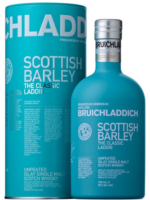 Віскі Bruichladdich Classic Laddie Scottish Barley 50% в подарунковій упаковці