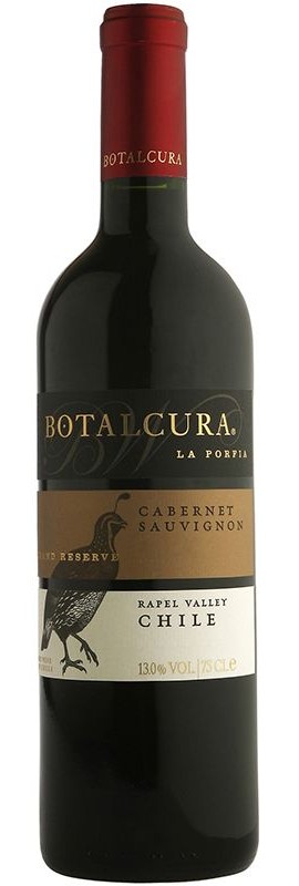 Вино Cabernet Sauvignon Porfia Botalcura червоне сухе 13.5%