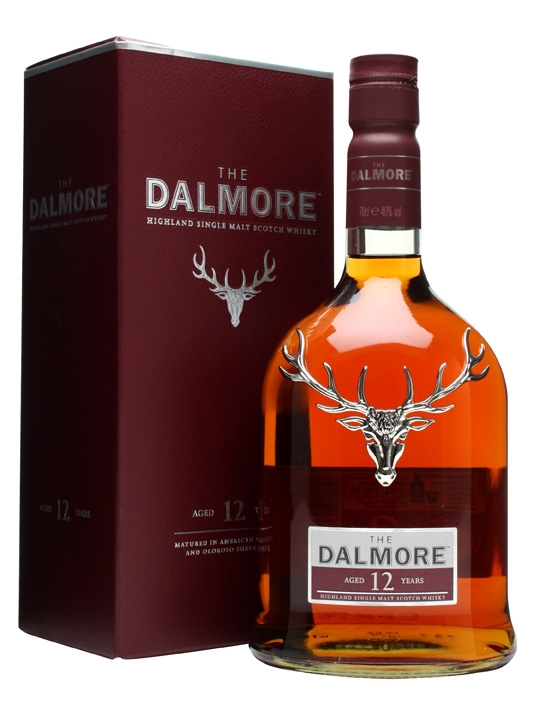 Віскі The Dalmore 12 YO Single Malt у подарунковій упаковці 40%