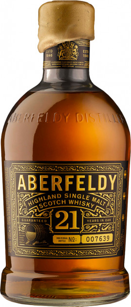 Віскі Aberfeldy 21 рік витримки 40%
