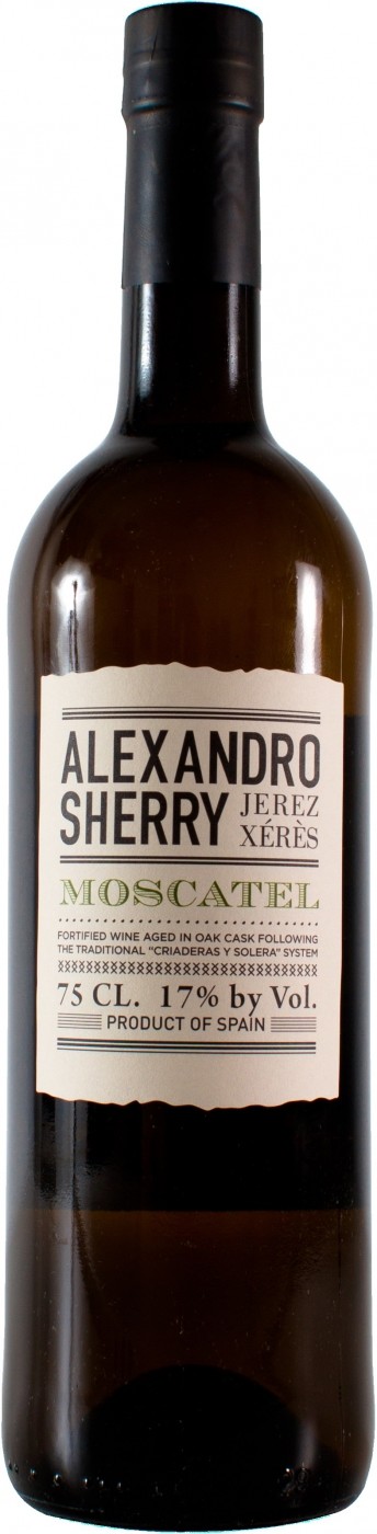 Вино Alexandro Moscatel біле солодке 17%