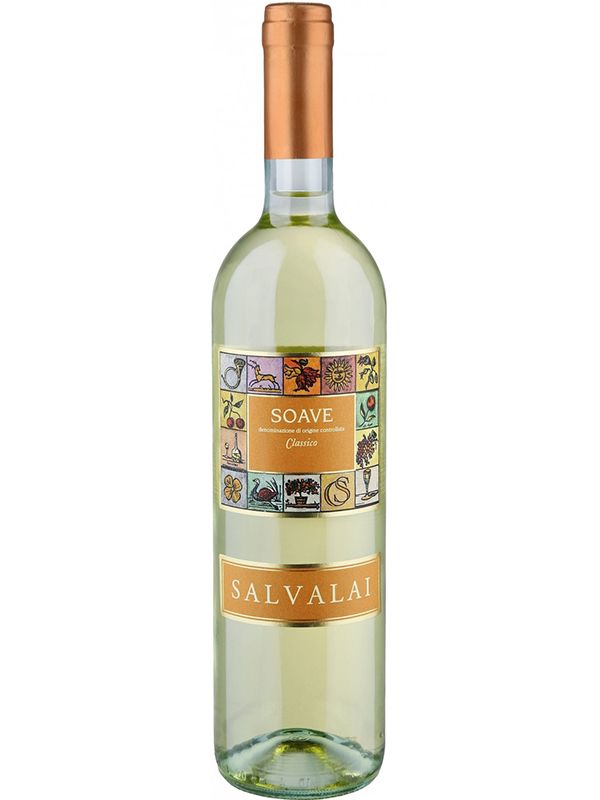 Вино Soave Classico Salvalai біле сухе 12%