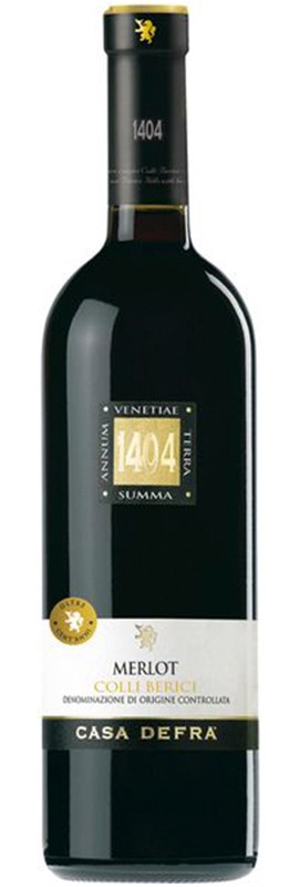 Вино Casa Defra Merlot DOC червоне сухе 12%