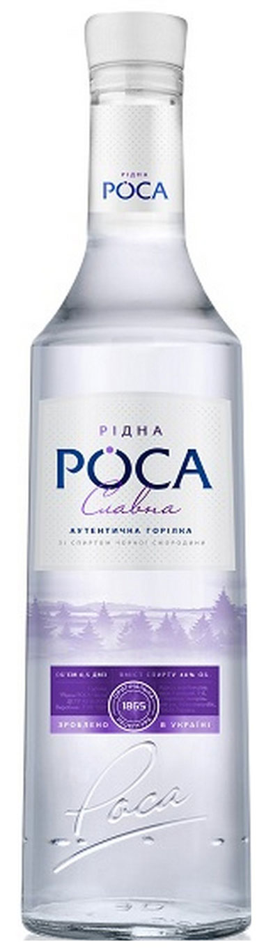 Горілка Славна особлива Рідна Роса 37.8%