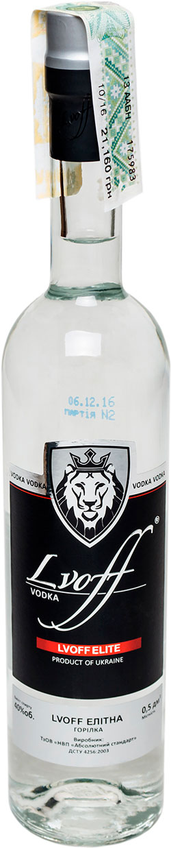 Горілка Lvoff Елітна 40%
