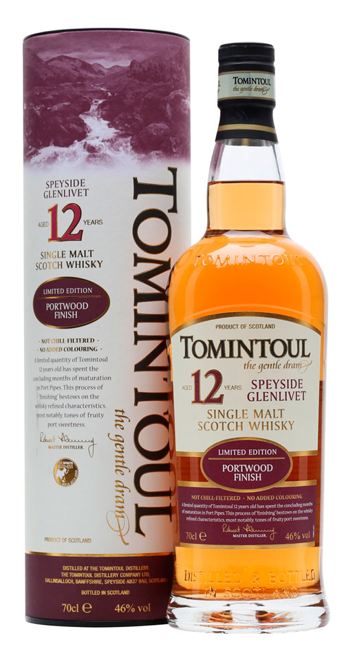 Віскі Tomintoul 12 років витримки 46%