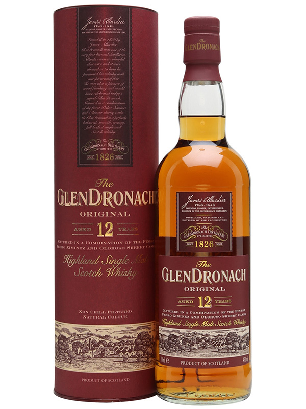 Віскі GlenDronach Original 12 YO 43%