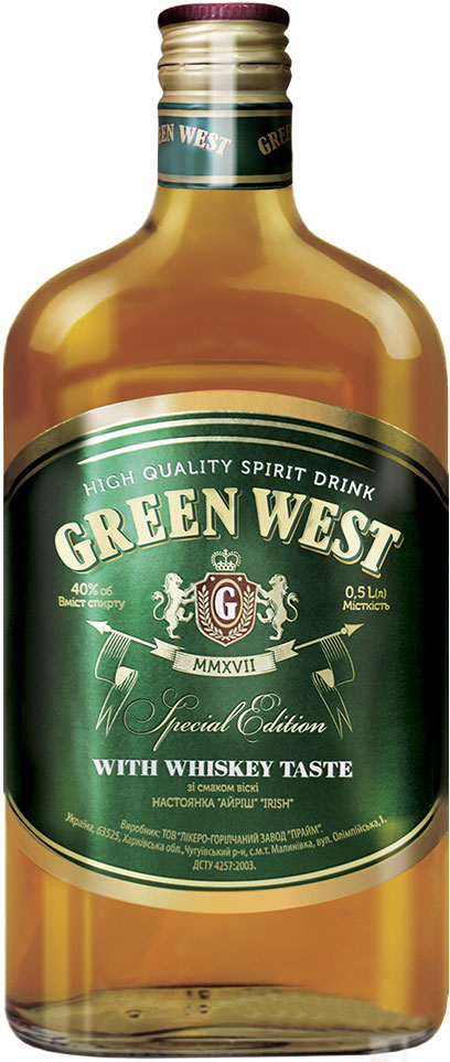 Настоянка Green West 40%