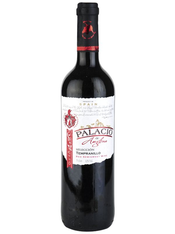 Вино Tempranillo Semidulce Palacio de Anglona червоне напівсолодке 12%
