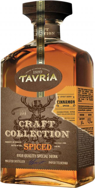 Напій алкогольний міцний Таврія Craft Collection Spiced 35%