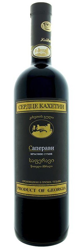 Вино Сапераві Серце Кахетії червоне сухе 12%