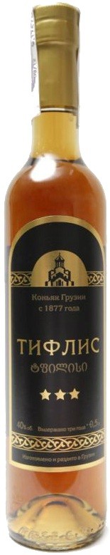 Коньяк Tiflisi Marani Тифліс 3 роки витримки 40%