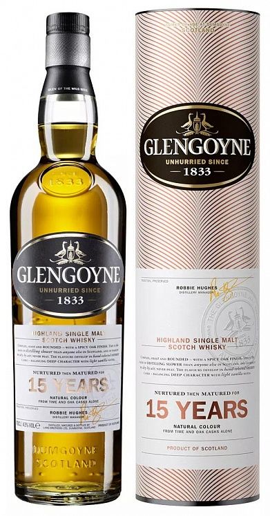 Віскі Glengoyne Single Highland 15yo