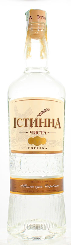Горілка Істинна Чиста 40%