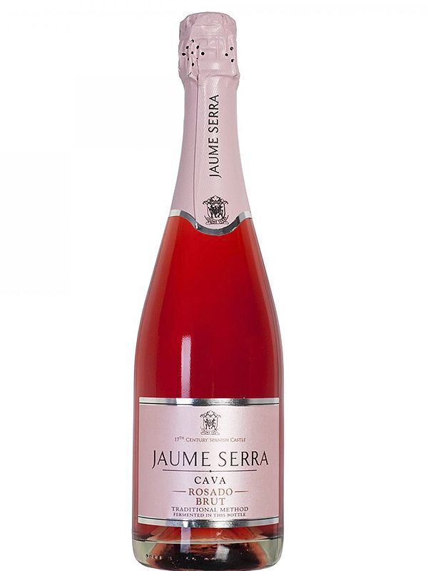 Вино ігристе Cava Jaume Serra Brut Rosado рожеве брют 11.5%