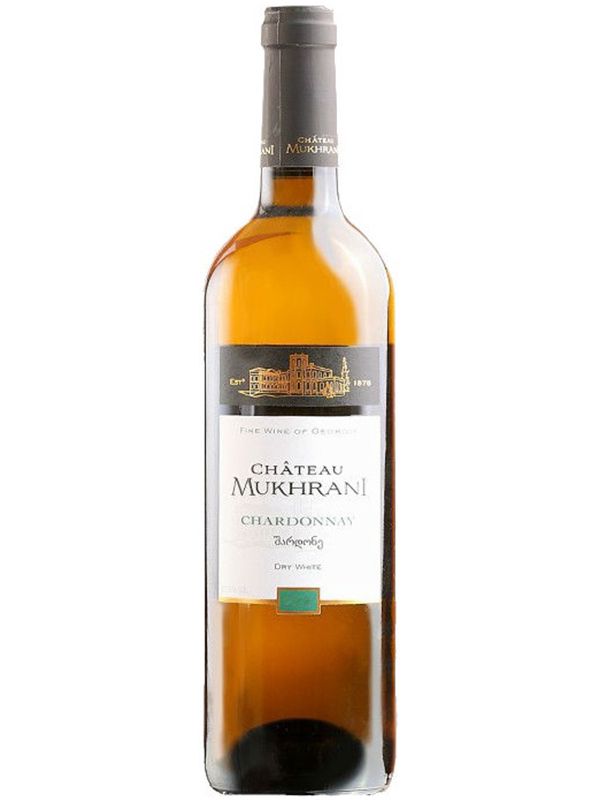 Вино Chardonnay Chateau Mukhrani біле сухе 12.5%