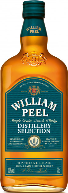 Віскі William Peel Distillery Selection Single Grain Scotch Whisky 40%