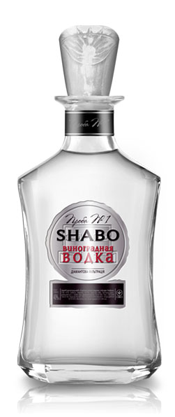 Горілка Shabo Виноградна Проба №1 40%
