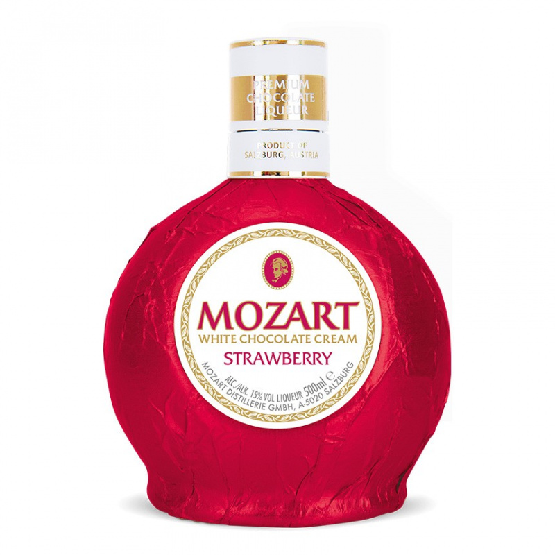 Лікер Mozart Cream Strawberry 15%